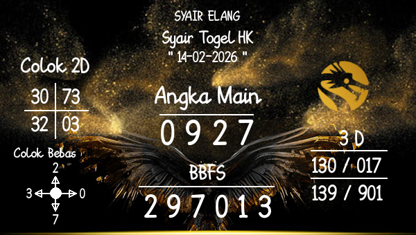 SYAIR ELANG - Syair Togel HK